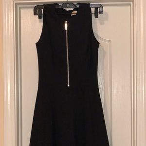 Michael Kors black zipper dress
